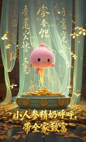 小人参精奶呼呼带全家暴富（58集）热播短剧火爆来袭