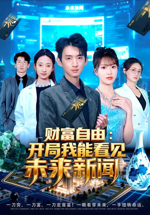 财富自由：开局我能看见未来新闻（80集）超好看的短剧强烈推荐