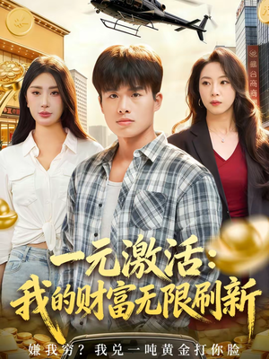 一元激活：我的财富无限刷新（80集）免费看剧热门短剧