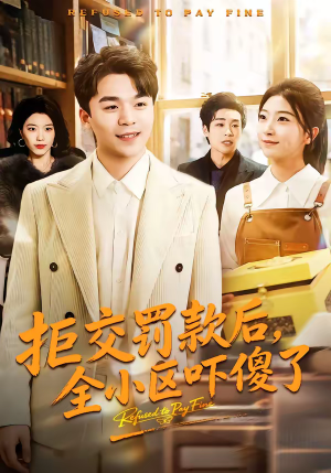 拒交罚款后，全小区吓傻了（46集）这个短剧最近超火