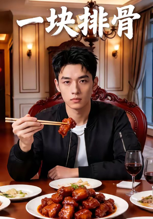 一块排骨（40集）短剧男演员排行榜