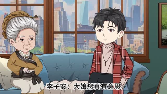 古代老妇有空间，直通现代菜市场之逃荒锦鲤（66集）热播短剧推荐精彩片段