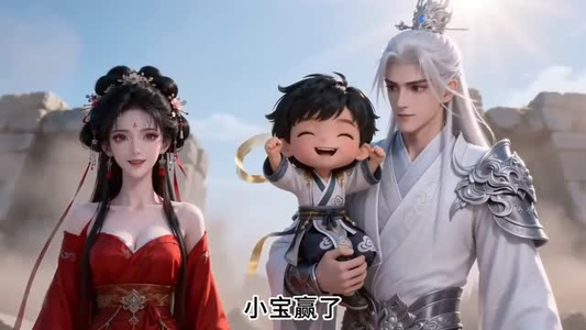 仙尊爹地，娘亲她又跑了（47集）短剧大结局全集特惠