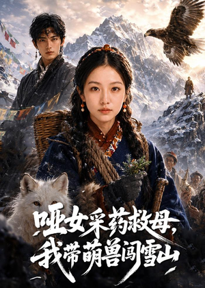 哑女采药救母，我带萌兽闯雪山（82集）短剧推荐太好看了