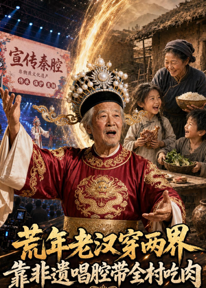 荒年老汉穿两界：靠非遗唱腔带全村吃肉（73集）短剧全剧终合集放送