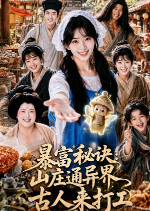 暴富秘诀：山庄通异界古人来打工（101集）这个短剧最近超火