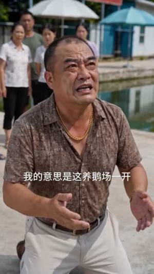 邻居截水搞垂钓，我养三千大鹅陪他玩（52集）看完还想看的精彩短剧