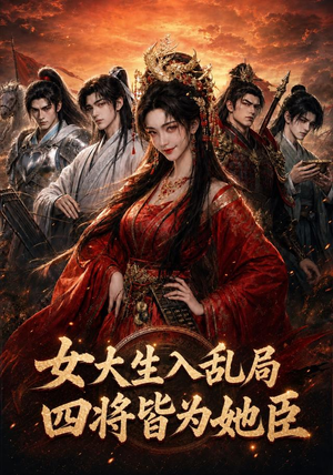 女大生入乱局，四将皆为她臣（80集）短剧大结局全集特惠